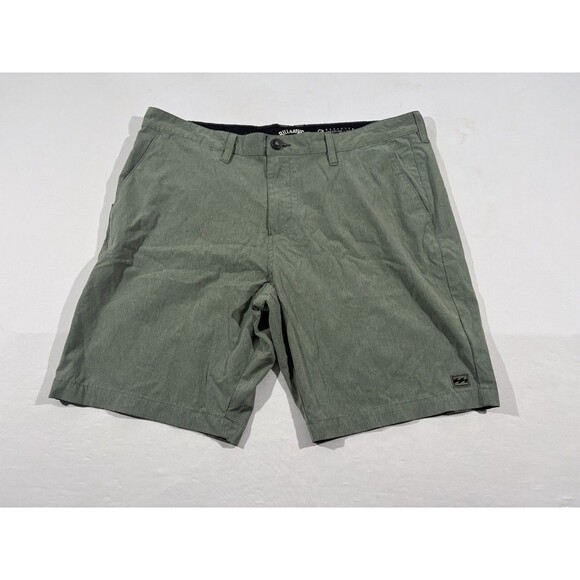 Billabong Recycler Crossfire Army Green Board Shorts Surf Beach Submersibles 38 - Picture 2 of 10